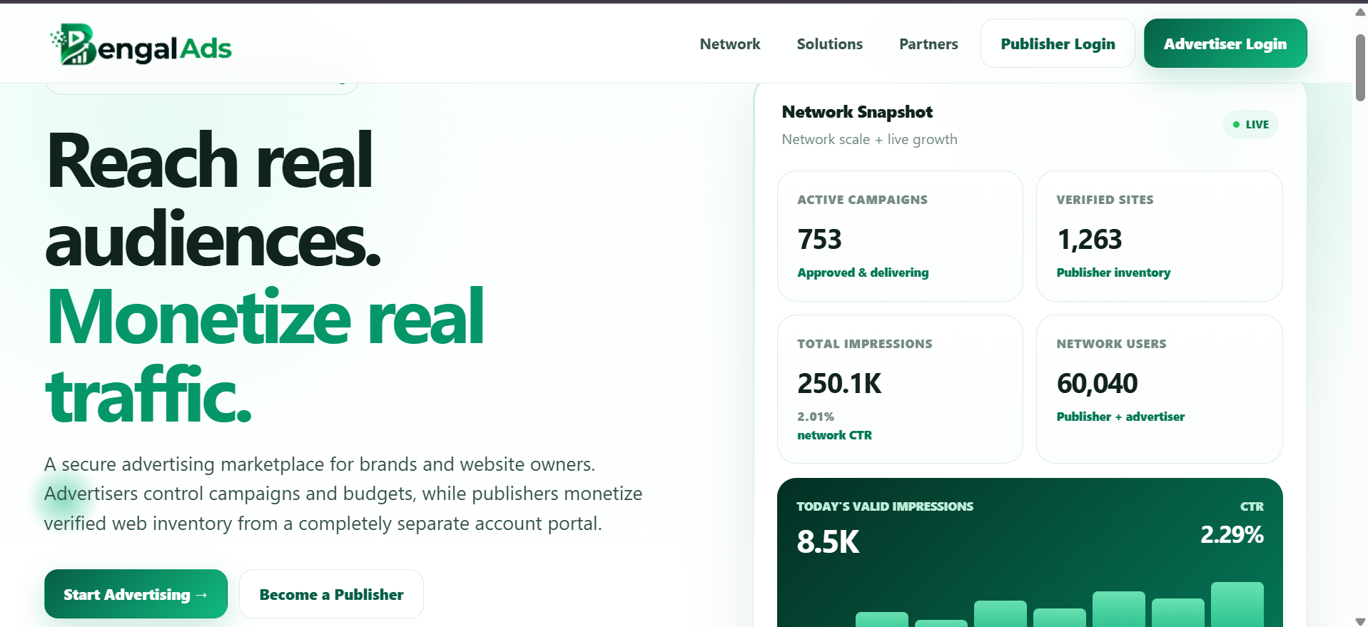 BengalAds – Digital Advertising Network in Bangladesh